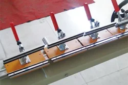 Chain wheel screen stretching machine Single Chuck 2